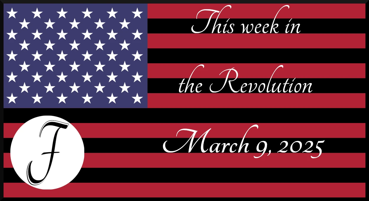 Recap of this week in the revolution: Republicans continue pushing back on their MOCs, while the courts start pushing back on Trump. Trump starts a foolish trade war with America's closest allies that will hurt our people more than theirs while silently building a police state to keep us in line. Trump tries to scare Americans out of protesting his tyrannical regime and punishes citizens and foreign nationals who don't speak English. The stock market crashes while the military is ordered to delete any parts of our history that might possibly be related to DEI initiatives. Join the resistance by attending a protest on March 15 or mailing a postcard to tell Trump he's fired. Keep up the boycott of Amazon and Target. Get informed, get loud, and get involved!