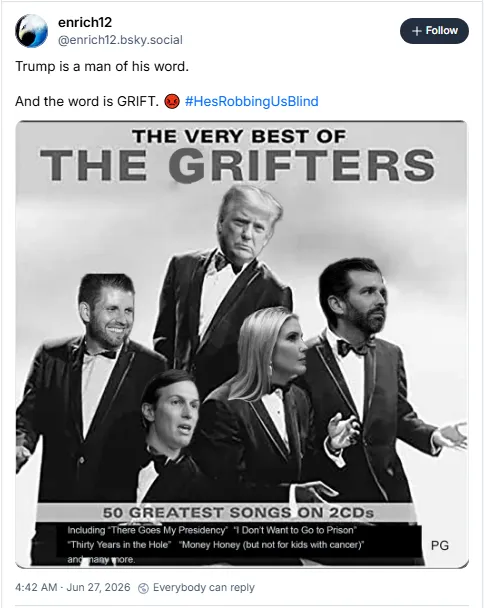 The very best of The Grifters