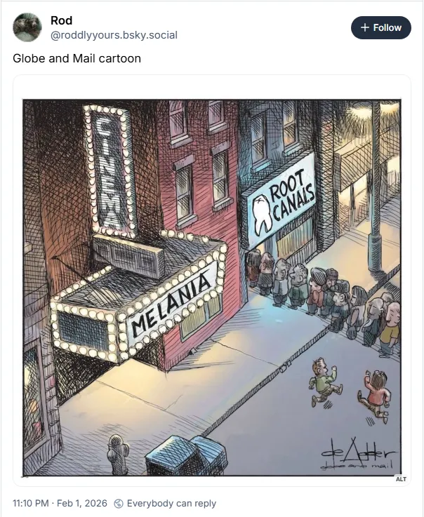 Root Canals vs Melania