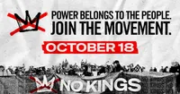 Power belongs to the people: No Kings Day, October 18