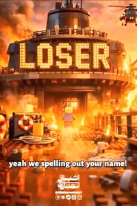 Iran lego LOSER music video