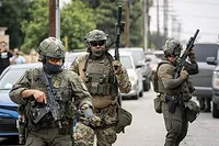 Stock Photo of ICE/Gestapo Agents