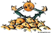 Fighting over money