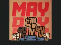 May Day protest logo