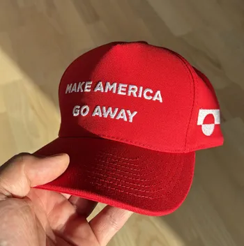 Make America Go Away hat by Reimer-Johansen