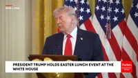 Trump's disgraceful Easter message, April 1, 2026