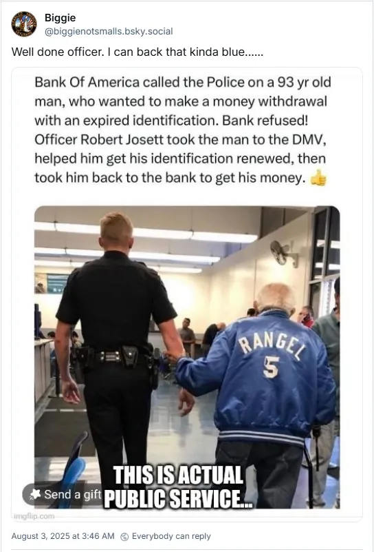 This is actual public service